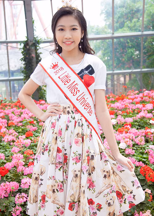 Ngay sau khi đăng quang cuộc thi Hoa hậu Hoàn vũ nhí 2018 tại Thổ Nhĩ Kỳ, Ngọc Lan Vy đã quay trở về trường để hoàn thành kỳ thi học kỳ 2.