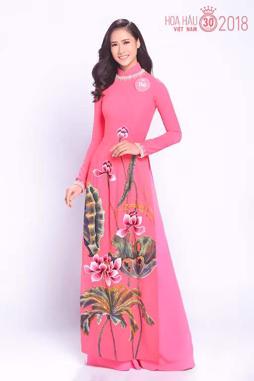 Thí sinh Lê Thị Hà Thu Chiêu. Cô cũng chính là em gái của người mẫu Hà Chiêu.