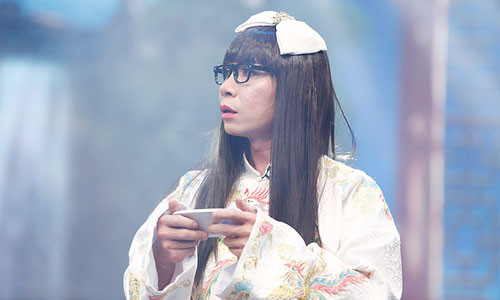 Tạo hình của "Cô Đẩu" trong Táo quân 2017. (Ảnh: ĐL.Nhân Ái)