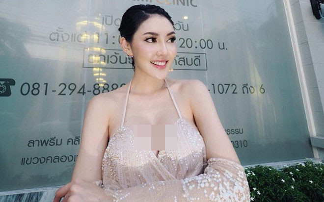Nguoi dep Thai Lan uong thuoc diet co, nhay lau tu sat gay soc