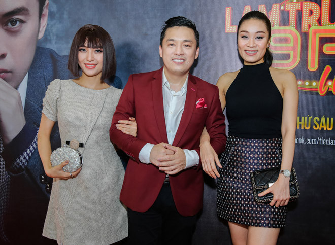 Hai cô cháu gái Tiêu Châu Như Quỳnh và Minh Thư cũng có mặt ủng hộ anh Hai Lam Trường tái xuất làng nhạc Việt.