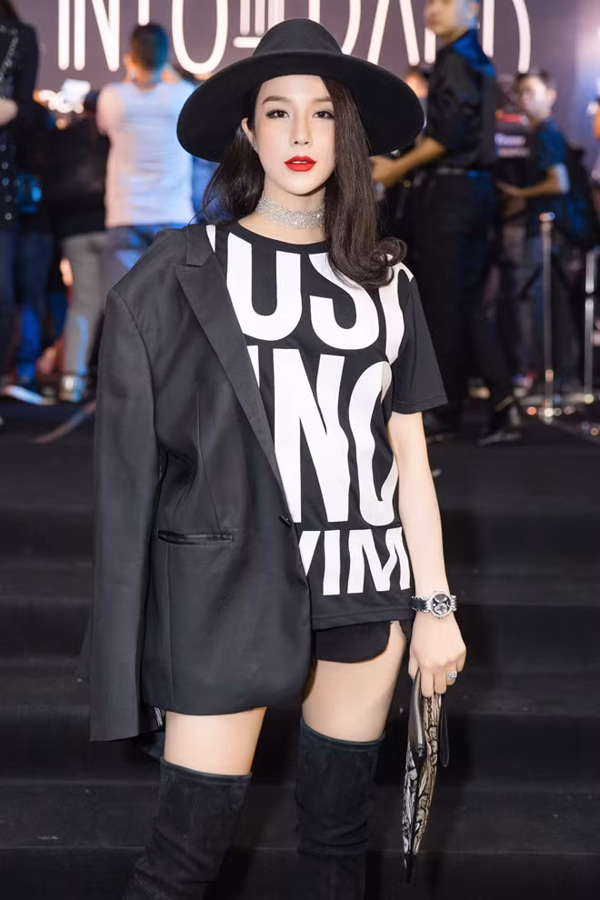 Diệp Lâm Anh xác nhận đã mang bầu 4 tháng. Ảnh: Nguyễn Thành.