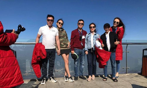 Rò rỉ thêm loạt ảnh Cường Đô la và Đàm Thu Trang "tình bể bình" khi đi phượt cùng nhau.