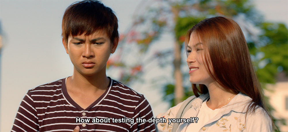  Hoài Lâm chia sẻ về vai diễn: “Trailer phim mới chỉ tóm tắt một phần tính cách và những trắc trở mà Minh Khôi phải trải qua. Trong diễn biến phim, nhân vật của tôi còn bị đẩy vào vô vàn những tình huống khó khăn và chuyện tình cảm sẽ có một cái kết không ai có thể dự đoán”.