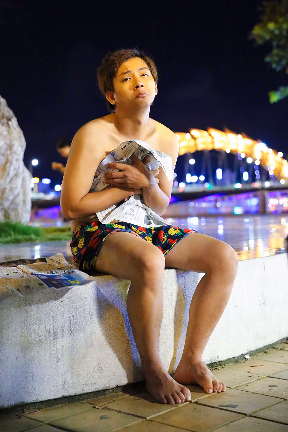 Còn anh chàng Minh Khôi do Hoài Lâm thủ vai trải qua không ít tình huống dở khóc dở cười.