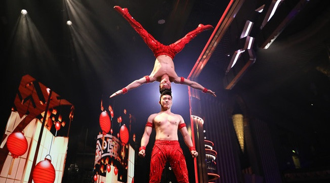 Anh em Quốc Cơ, Quốc Nghiệp trong đêm bán kết. Ảnh: Hải An.