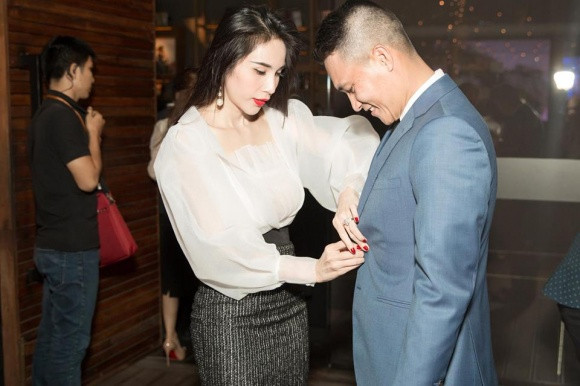 Vợ chồng Thủy Tiên - Công Vinh.