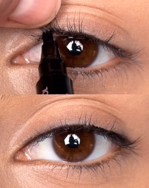 Mí mắt được kẻ từ bên trong giúp bạn có đôi mắt sâu, mí dày và tự nhiên.