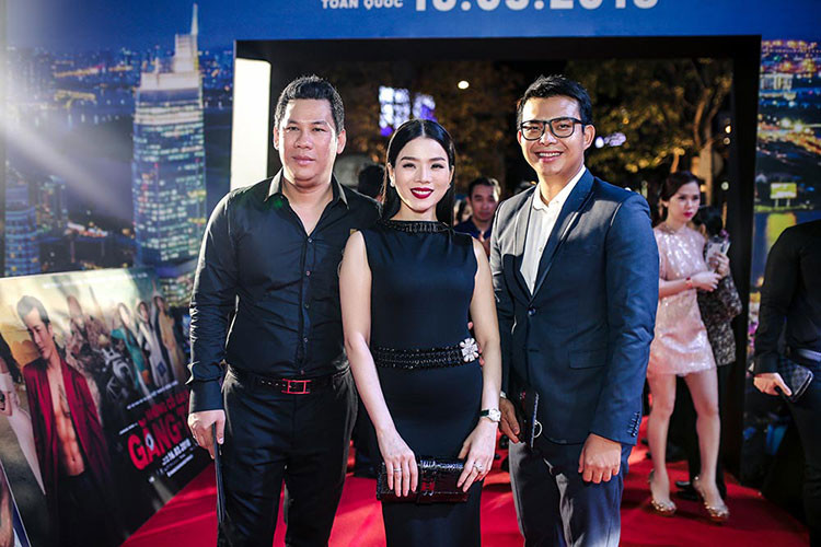 Đông đảo sao Việt đến chúc mừng dự án phim mới của Trần Bảo Sơn.