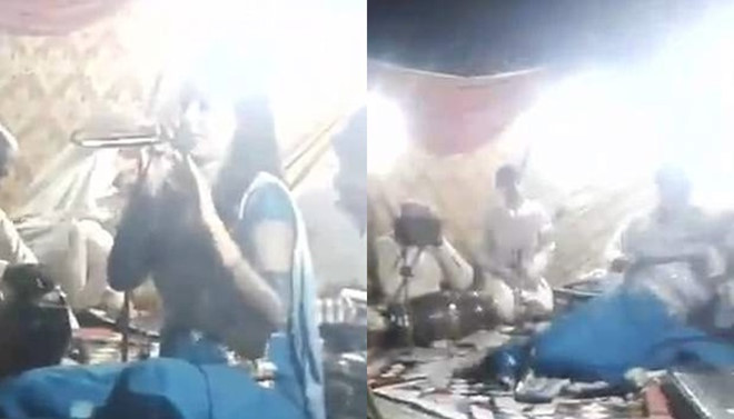 Nữ ca sĩ bị bắn chết khi đang biểu diễn.