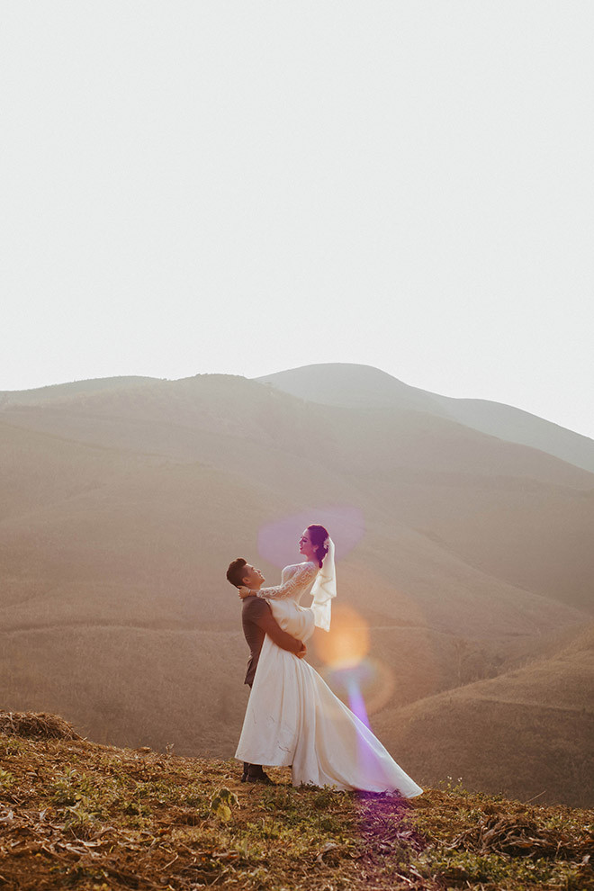 Nam ca sĩ 36 tuổi tâm sự anh và vợ sắp cưới có chung sở thích du lịch nên thường khám phá những vùng đất mới mỗi khi có show diễn.