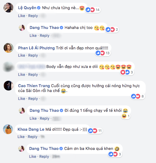 Sao Việt hết lời khen ngợi.