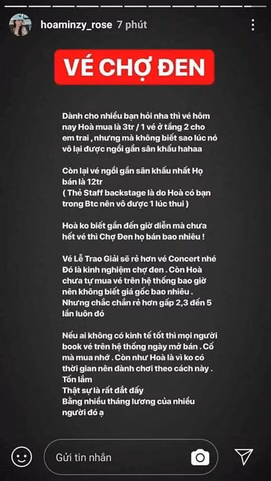 Hoa Minzy xong vao hau truong dem nhac co BTS gay buc xuc-Hinh-4