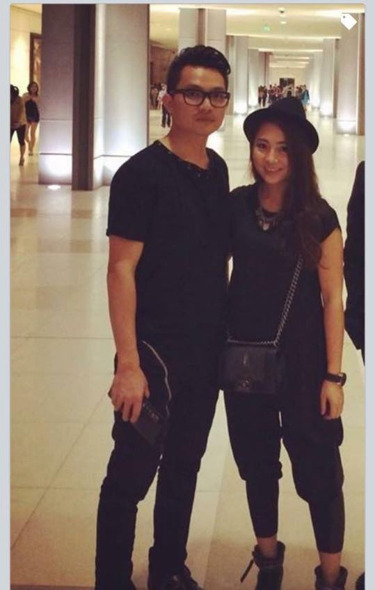 Tuấn Moon và Thu Hằng khi còn mặn nồng.