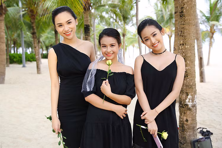 Thúy Vi tâm đắc với vai diễn đầu tay.