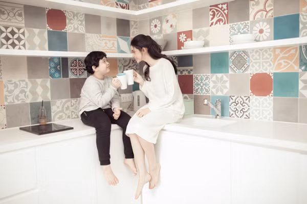 Đây cũng xem như một món quà nho nhỏ khác mà Quỳnh Anh muốn dành cho mẹ mình.