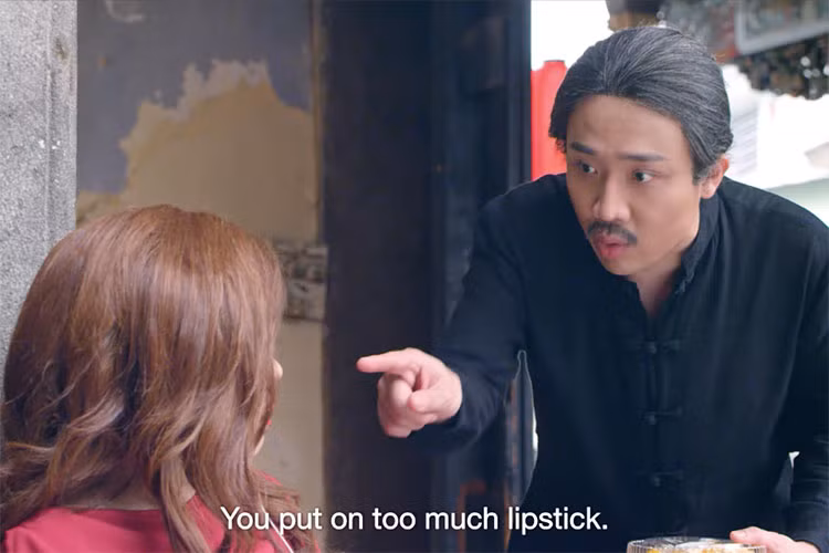 Trấn Thành hứa hẹn mang đến những tiếng cười thú vị cho khán giả khi vào vai ông Tám.