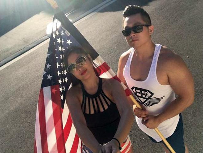 Hoàng Châu sang Mỹ du học theo chuyên ngành Quản trị kinh doanh quốc tế. Nghệ sĩ Hồng Vân chia sẻ, cô thấy ưng ý với chàng rể mà con gái đã chọn lựa.