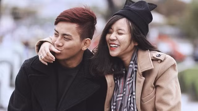 Hoài Lâm và Bảo Ngọc.