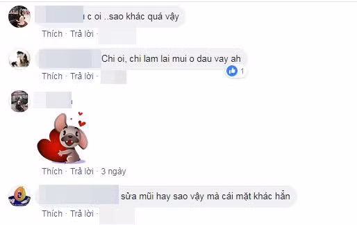 Cư dân mạng cho rằng Diễm Hương đã phẫu thuật thẩm mỹ.