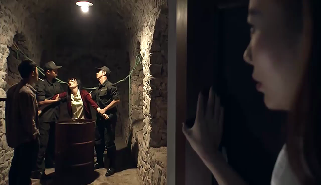 Quỳnh bị tra tấn vì bỏ trốn. Ảnh:VFC