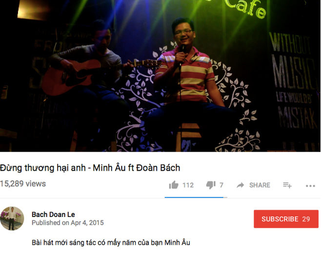 Bài hát của Hòa Minzy được cho là giống hệt với một ca khúc có tên Đừng thương hại anh của Minh Âu, từng được đăng tải trên YouTube cách đây 3 năm.