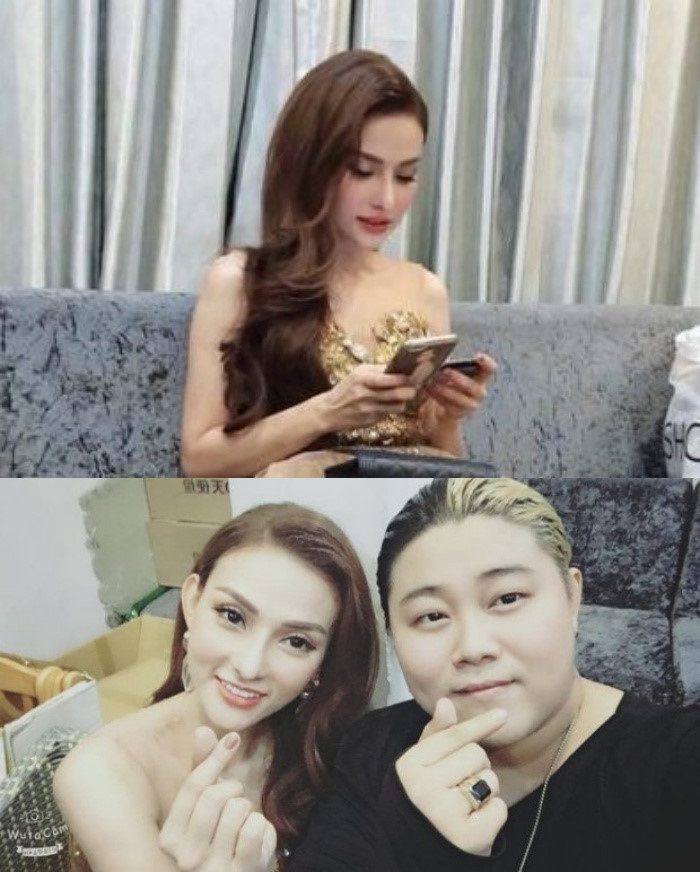 Trước đó, một số hình ảnh trên mạng xã hội do bạn bè Thu Thủy đăng tải cũng để lộ hình dáng sống mũi khá bất thường của cô. Chất lượng ảnh kém nhưng vẫn đủ nhận ra sống mũi sưng và nhọn của cựu thành viên nhóm Mây Trắng.