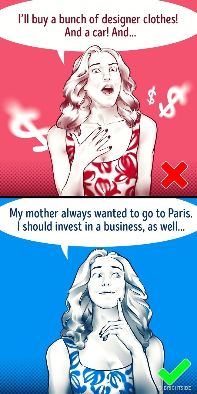 9. Nếu bạn kiếm được 455 tỷ đồng thì bạn sẽ làm gì với số tiền đó? Nhà tâm lý học gia gia đình Jeannie Ingram tin rằng câu hỏi này có thể tiết lộ tính cách của một người và giúp bạn xác định xem họ có thái độ trung lập hay hào phóng và quan tâm. Nó cũng có thể xác định liệu người đó có quản lý tài chính tốt hay không, liệu hai người có thể chi tiêu tiền bạc chung hay không.