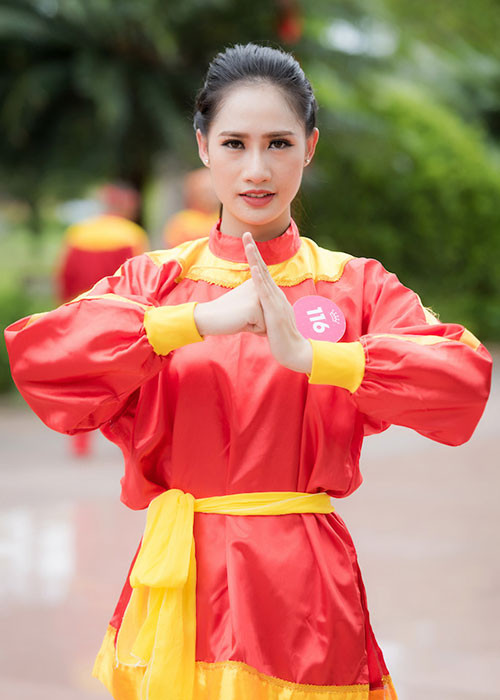 Thí sinh Lê Thị Hà Thu Chiêu.