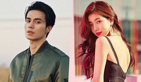 Suzy và Lee Dong Wook.