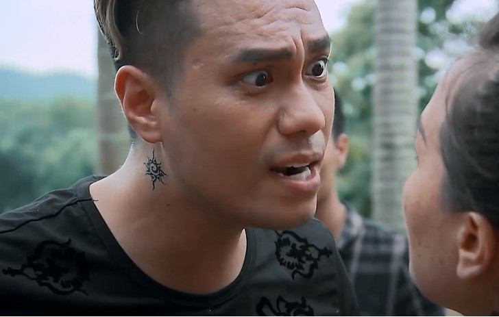 Phan Hải do Việt Anh đóng có nhiều cảnh quay táo bạo Ảnh: Đoàn làm phim.