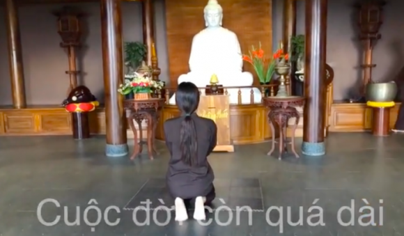 Hình ảnh Nam Em trong đoạn clip.