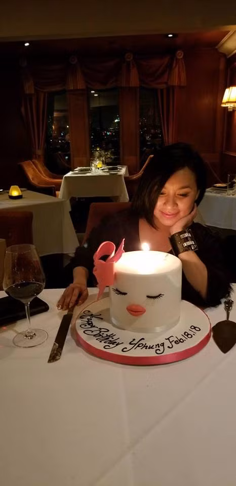 Cô tạ ơn trời vì đã cho mình một "nàng tiên" tuyệt vời.