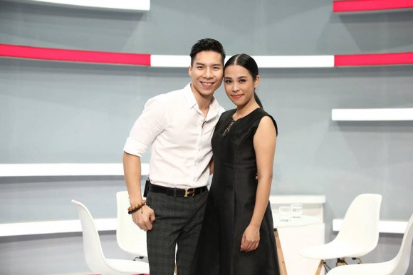 Vợ chồng Quốc Nghiệp.