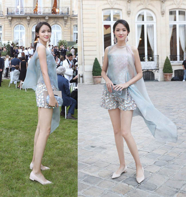 Hình ảnh mới nhất của Trương Tử Lâm khi tham dự Tuần lễ thời trang cao cấp Paris 2018.