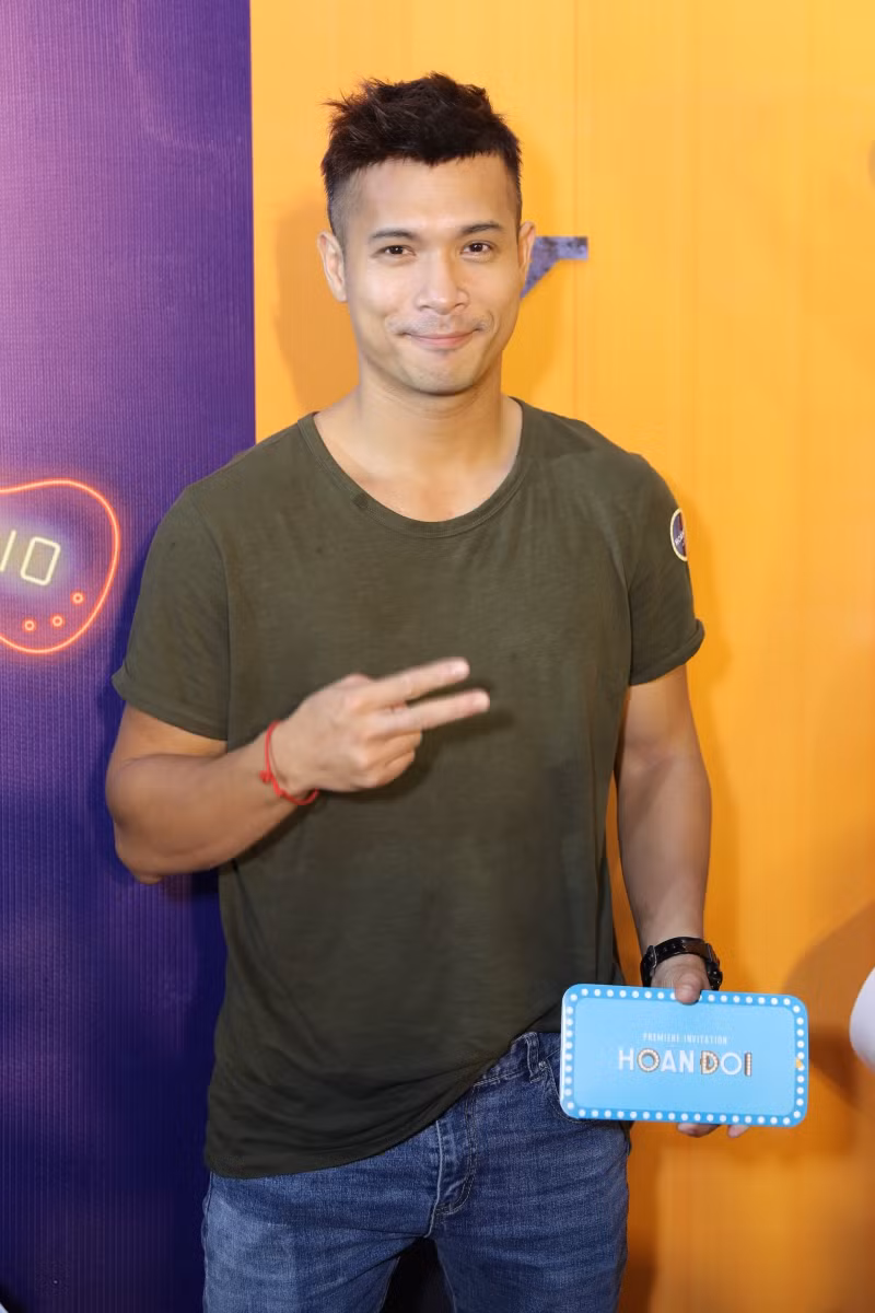 Trương Thế Vinh đến ủng hộ các đồng nghiệp thân thiết. Phim khởi chiếu từ ngày 31/8.