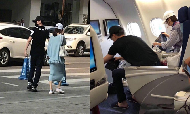 Trieu Le Dinh - Phung Thieu Phong di mua sam giua tin don hen ho-Hinh-2