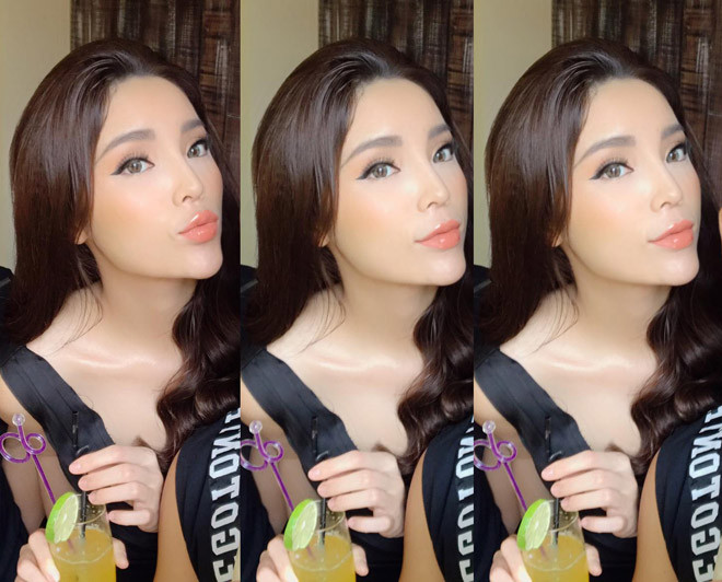 Nhan sắc biến đổi khá nhiều của Hoa hậu Kỳ Duyên so với khi mới đăng quang.