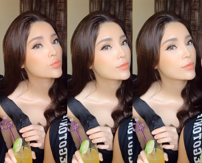 Nhan sắc biến đổi khá nhiều của Hoa hậu Kỳ Duyên so với khi mới đăng quang.