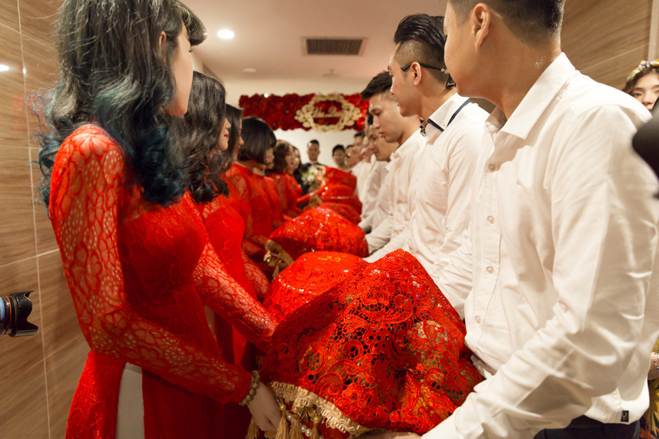 Diệp Lâm Anh và ông xã đã có 3 năm hẹn hò trước khi quyết định về chung nhà. Đức Phạm từng du học Canada trước khi về Việt Nam kinh doanh công ty của gia đình.