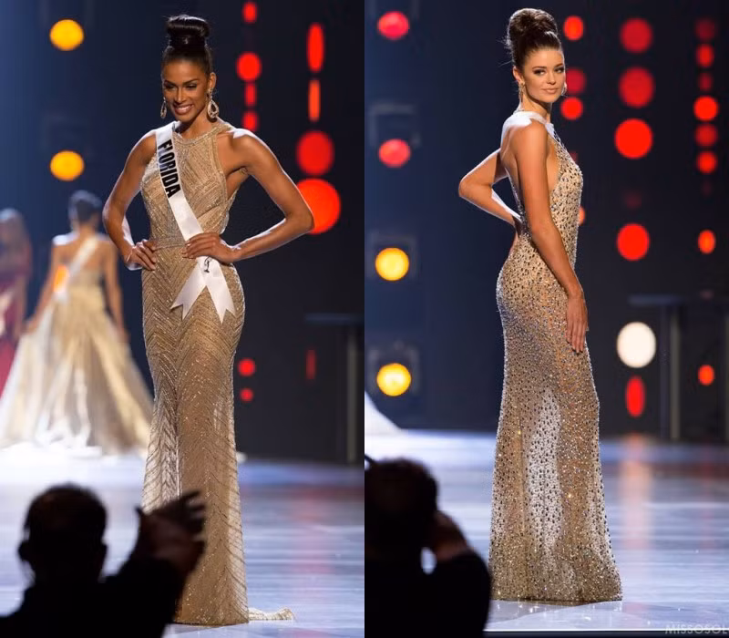 Hai đại diện bang Florida và South Dakota ghi tên mình vào top 5 chung cuộc tại cuộc thi Hoa hậu Mỹ 2018.