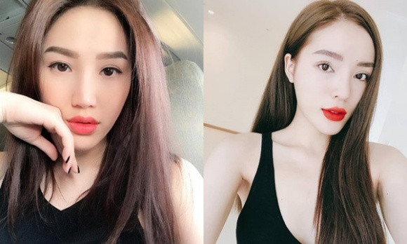 Loạt ảnh giống nhau của Bảo Thy và Kỳ Duyên khiến nhiều người khó phân biệt nổi.