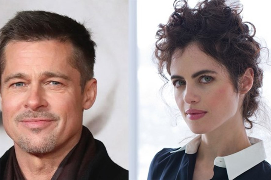 Brad Pitt và Neri Oxman.