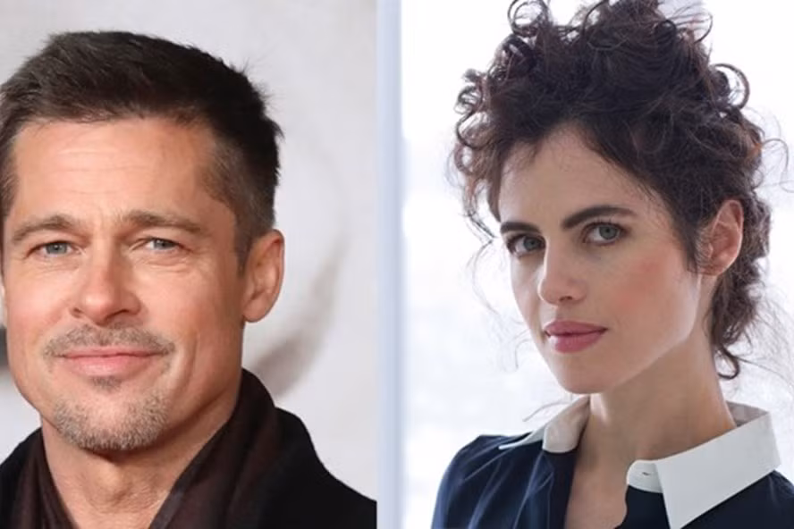 Brad Pitt và Neri Oxman.