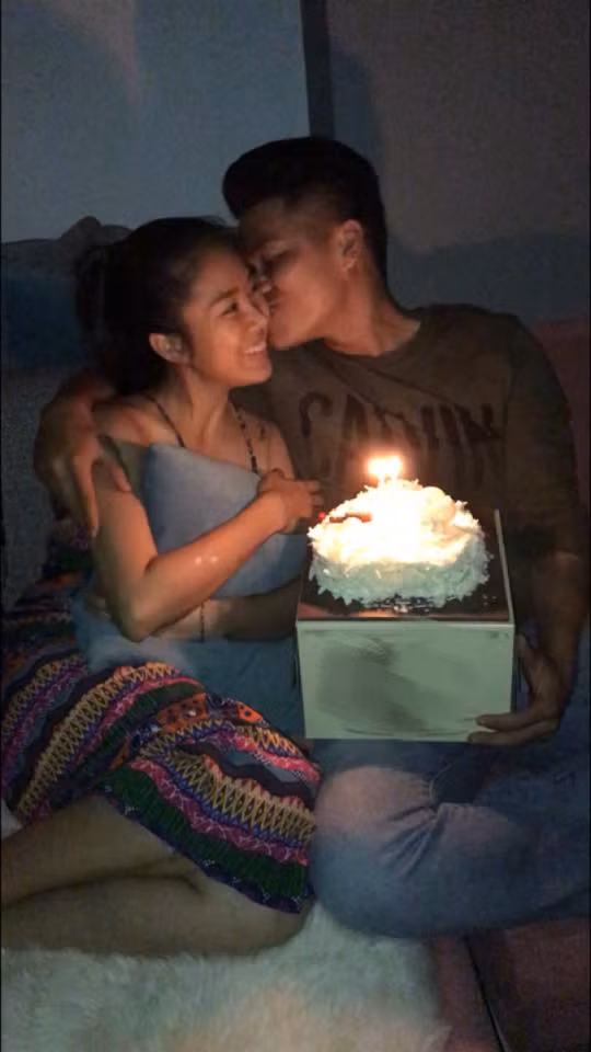 Cuộc sống hạnh phúc của Lê Phương và Trung Kiên.