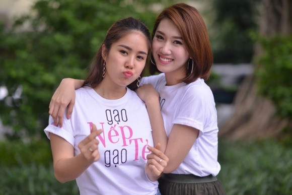 Lê Phương và Thúy Ngân.