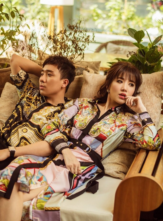 Hari Won từng chia sẻ, làm việc với Trấn Thành, cô rất áp lực vì anh đòi hỏi mọi thứ phải hoàn hảo.