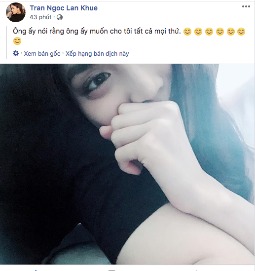 Lan Khuê lần đầu công khai hình ảnh tình cảm bên bạn trai cùng lời chia sẻ ngọt ngào.