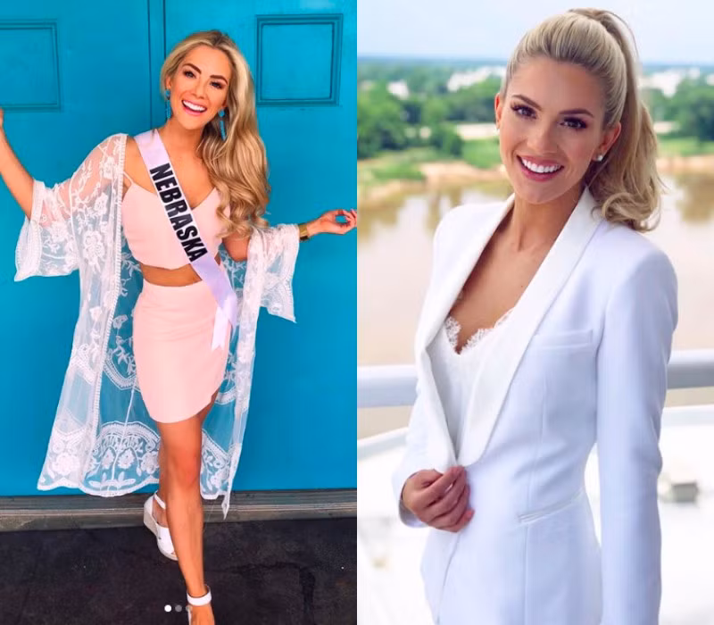 Sarah mang đến cuộc thi phong cách tươi trẻ cùng nụ cười rạng rỡ trên môi.