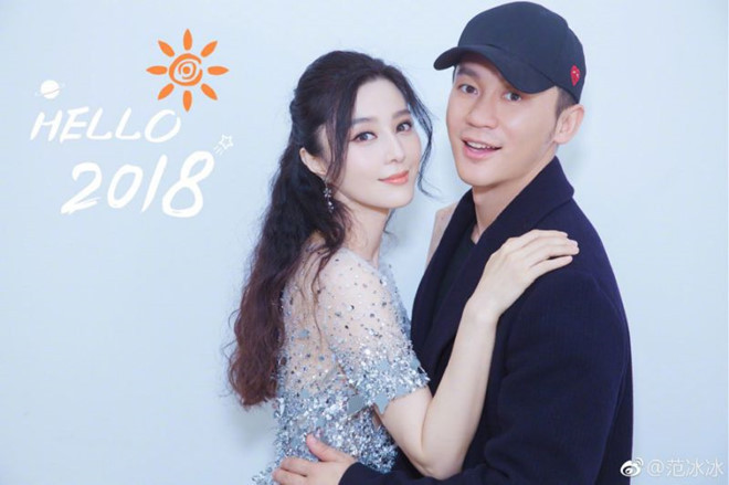 Nữ diễn viên hiện hạnh phúc bên Lý Thần.